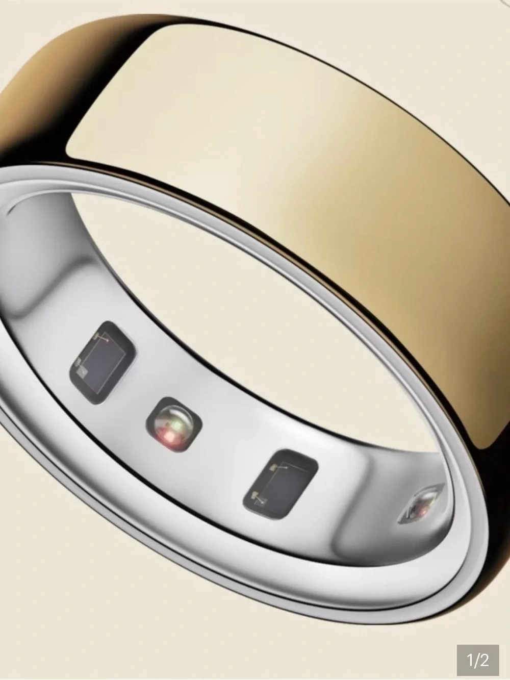 Oura Ring Gen 4 in Gold Finish Size 10 - New in SEALED Box
